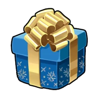 1x Festive Gift - Blue (sticker) mutation