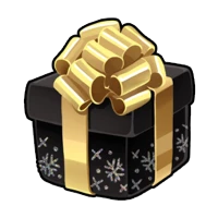 1x Festive Gift - Black (sticker) mutation