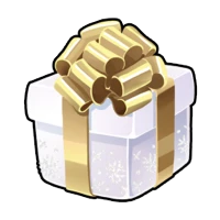 1x Festive Gift - White (sticker) mutation