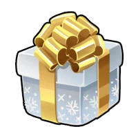 1x Festive Gift - Silver (sticker) mutation