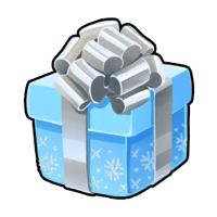 1x Festive Gift - Light Blue (sticker) mutation